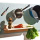 Illustration for article titled Magnetic Panels Turn Your Kitchen Walls Into Extra Storage Space